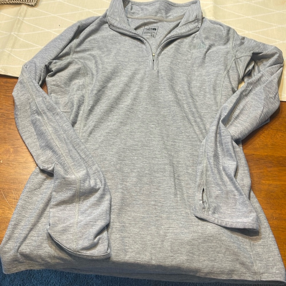 Long sleeve The North Face pullover quarter zip